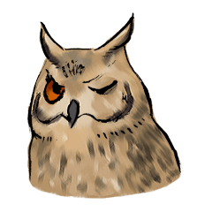 [LINEスタンプ] フクロウスタンプ