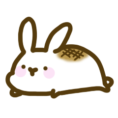 [LINEスタンプ] もちうっさん*うさぎ* fetchpriority=high
