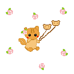 [LINEスタンプ] りすの毎日 