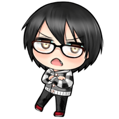 [LINEスタンプ] 小悪魔系メガネ男子 (関西風味) 