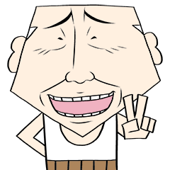 [LINEスタンプ] かど吉さん（68） 