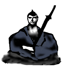 [LINEスタンプ] 大和魂 ～侍、忍者、力士～ 