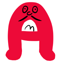 [LINEスタンプ] Mr. A 