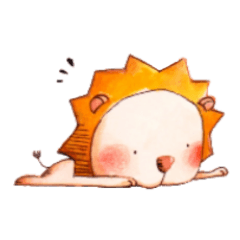 [LINEスタンプ] ライオンの男 