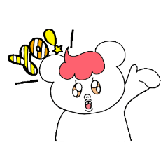 [LINEスタンプ] あいずち★ナマイキくまちゃん 