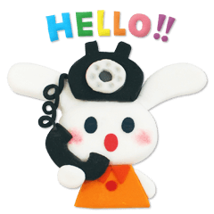 [LINEスタンプ] こねこねうさぎ。 
