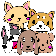 [LINEスタンプ] 関西弁わんこ♪言葉付き☆ fetchpriority=high