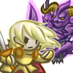 [LINEスタンプ] ファンタジーのモンスターとヒーロー 
