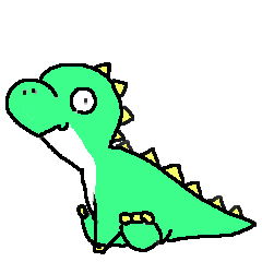 [LINEスタンプ] 恐竜さんといっしょ