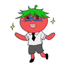 [LINEスタンプ] ベジタブルなトマさん 
