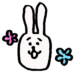[LINEスタンプ] ゆるゆるウサギの日常 