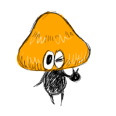 [LINEスタンプ] きのこぼうや 