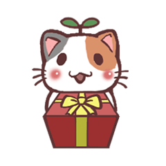 [LINEスタンプ] 芽ネコ 