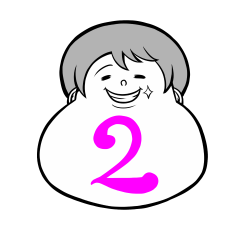 [LINEスタンプ] アゴ文字2 