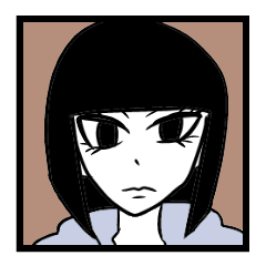 [LINEスタンプ] 使える表情漫画コマ06 