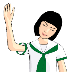 [LINEスタンプ] 女子学生たかえ第1弾 