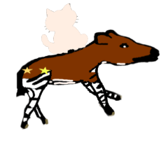 [LINEスタンプ] どうぶつさんとくだものくん。