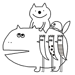 [LINEスタンプ] ヨビボエンとゆかいな仲間たち 