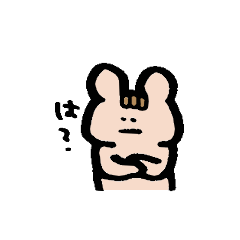 [LINEスタンプ] 無表情りすちゃん 