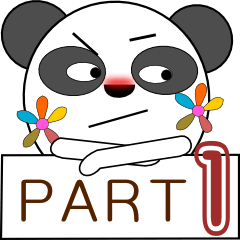[LINEスタンプ] 悪い子パンダ 
