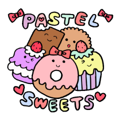 [LINEスタンプ] パステルスイーツ 