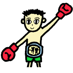 [LINEスタンプ] 格闘技スタンプ