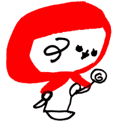 [LINEスタンプ] あかずきんさん 