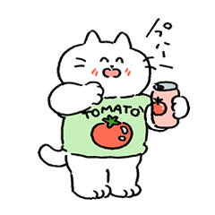 [LINEスタンプ] ネコのにゃーもっこ 3 