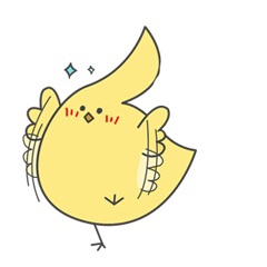 [LINEスタンプ] ひよくんの一日