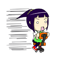 [LINEスタンプ] Waku Waku Work Girl 