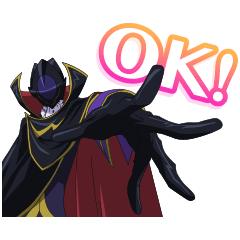 [LINEスタンプ] コードギアス 反逆のルルーシュ 