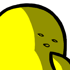 [LINEスタンプ] 黄色いの。たまに美脚 