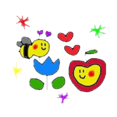 [LINEスタンプ] はっちアンドアップルちゃんのスタンプ fetchpriority=high