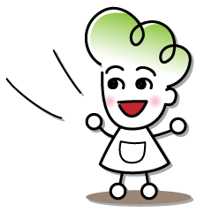 [LINEスタンプ] 白菜娘
