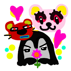 [LINEスタンプ] ラブリーな動物たちのスタンプ 