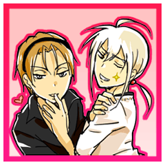 [LINEスタンプ] ぼくたち THE☆ハンサム 