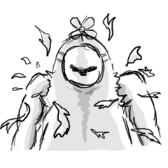 [LINEスタンプ] 力こそ正義 