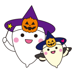 [LINEスタンプ] おばけちゃん一家