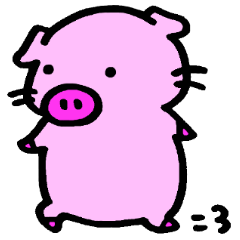 [LINEスタンプ] ぶたいぬ。
