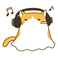[LINEスタンプ] おばけねこ fetchpriority=high
