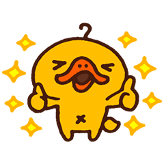 [LINEスタンプ] 動くかも☆かものはしかも。 
