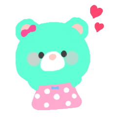 [LINEスタンプ] くまのこちまこ 