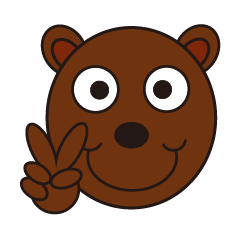 [LINEスタンプ] ピースの熊さん fetchpriority=high