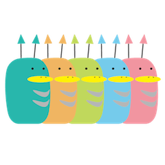 [LINEスタンプ] 地球外生命体 