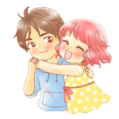 [LINEスタンプ] カップルのためのスウィートロマンス