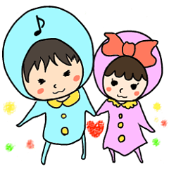 [LINEスタンプ] 小人のおかぶりくん