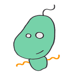 [LINEスタンプ] ミドリムシちゃん 