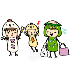 [LINEスタンプ] ゆるゆる家族