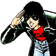 [LINEスタンプ] ブラック・エンジェルズ 
