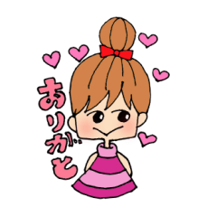 [LINEスタンプ] 女子会 enjoy